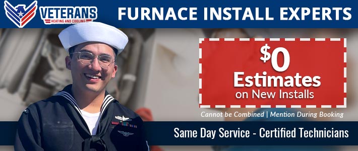 north county Furnace Install Veterans Heating & Cooling
