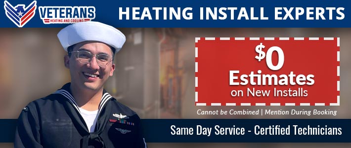 north county Heating Installation Veterans Heating & Cooling