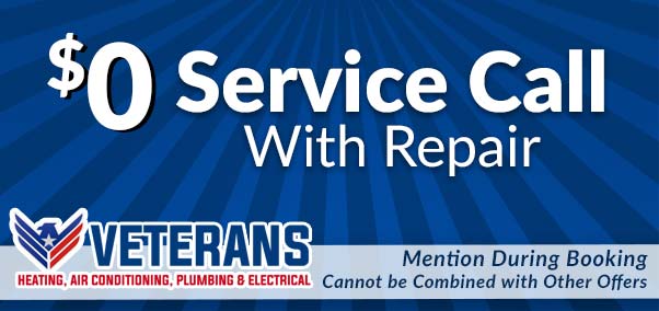 $0 service call with repair